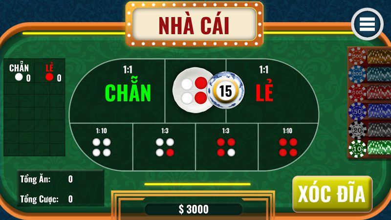 Áp dụng phong thủy khi chơi xóc đĩa