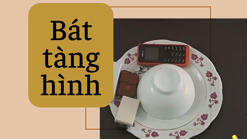 Xóc đĩa bịp dừng công cụ bát tàng hình